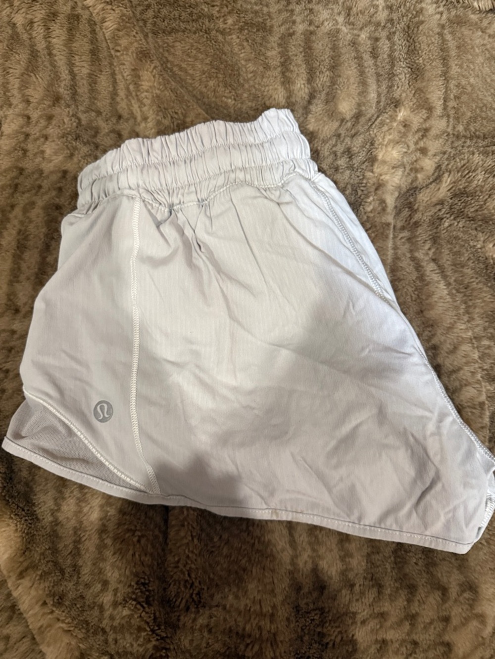 Lululemon white Athletic Skort with Elastic Waist
